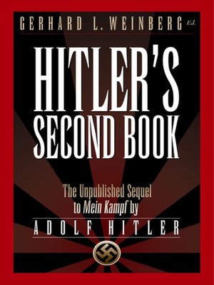cover image of Hitler's Second Book